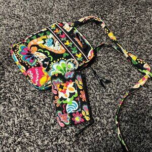 Vera Bradley Disney Collection Hipster and ID Case